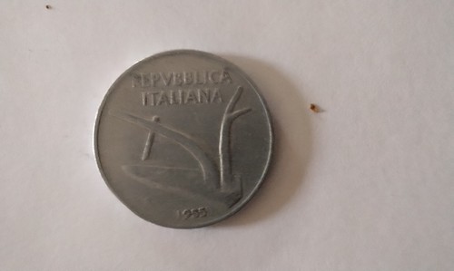 Moneta italiana lire del - moneta,