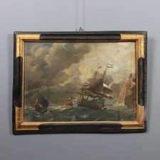 Mare in Burrasca con Velieri