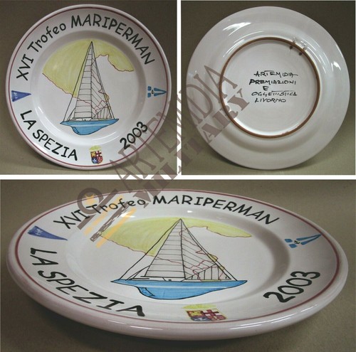 Piatto ceramica premiazione - ceramica,