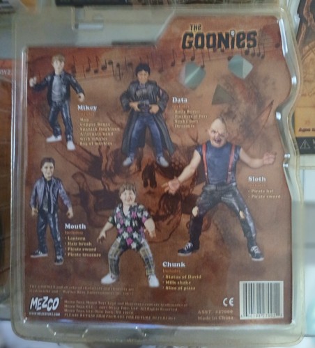 The goonies mezco set - the, completo