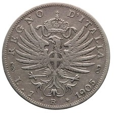 DN - Regno d'Italia - 1 lira