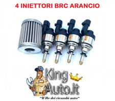 4 INIETTORI BRC GPL ARANCIONE