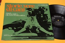 GINO CERVI GRAZIA MARIA SPINA 2LP STORIE VERE DI CANI ORIG 1967 EX GATEFOLD COVE