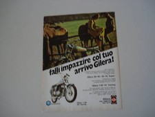 advertising Pubblicità 1973 MOTO GILERA 7 HP 5V TOURING