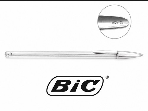 Bic penna cristal - bic, silver