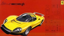 Fujimi 123639 Ferrari Dino 206