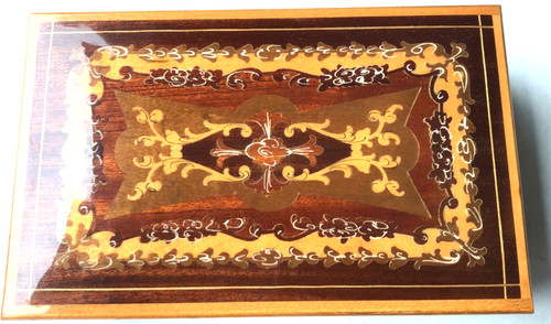 Scatola sorrentina legno - scatola,