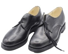 scarpe basse cuoio nero marina militare divisa uniforme militaria collezione