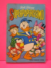 I CLASSICI DI WALT DISNEY Mondadori 1962 SUPERPAPERISSIMO originale  !!