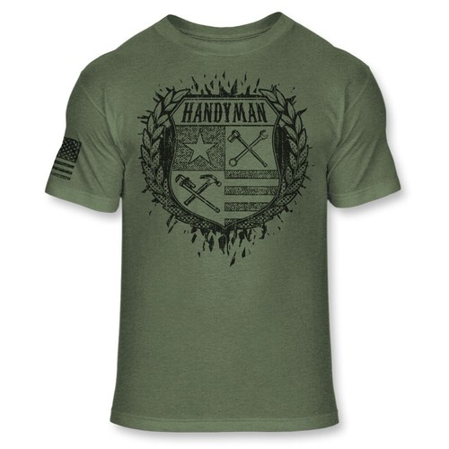 Handyman crest shirt - handyman,