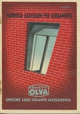 BROCHURE DEPLIANT ACCESSORI PER SERRAMENTI LUIGI VOLANTE ALESSANDRIA OLVA