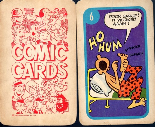 Comic cards americana del - comic,