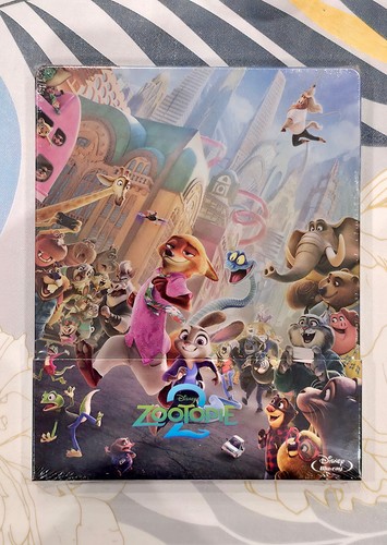 Zootopie steelbook blu - zootopie, blu-ray