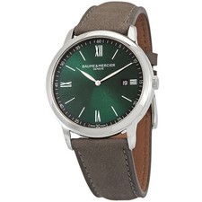 Orologio Uomo Baume et Mercier Classima Quarzo Quadrante Verde M0A10607