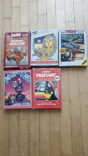 Lot jeux atari 2600 - lot, 2600/7800