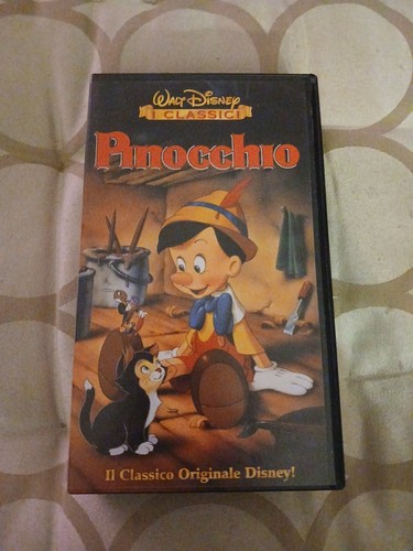 Vhs pinocchio classici - "pinocchio,