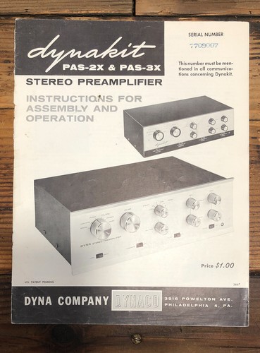Dynaco pas - dynaco, pas-2x