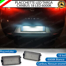 PLACCHETTE A LED LUCI TARGA 18