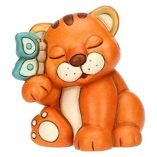 Thun Tigre Seduta Con Farfalla