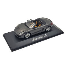 Porsche Boxter S Cabrio grigio agata metallizzato 981 dal 2012 1/43 Minichamps