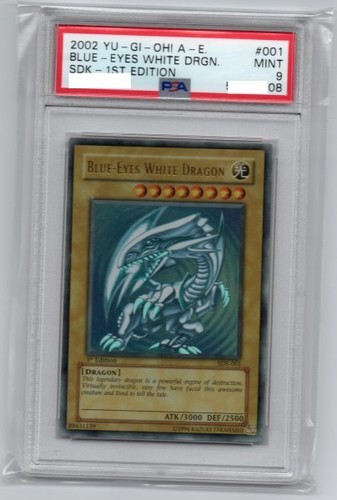 Blue eyes white dragon - white,
