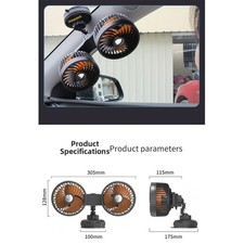 Ventilatore auto 12v 24v - 12v,