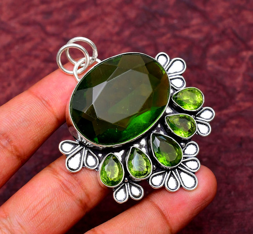 Ciondolo peridoto pietra
