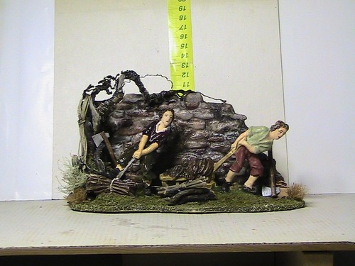 Fantastico diorama per - per, presepe
