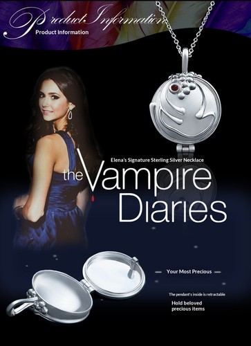 Collana medaglione the vampire - medaglione,