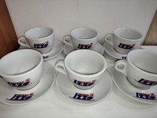 Izzo set 6 tazze da cappuccino nuove con scatola