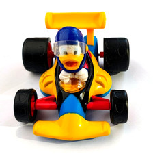 Paperino Topospeedy Macchina Formula 1 Disney Auto Gadget Topolino Vintage