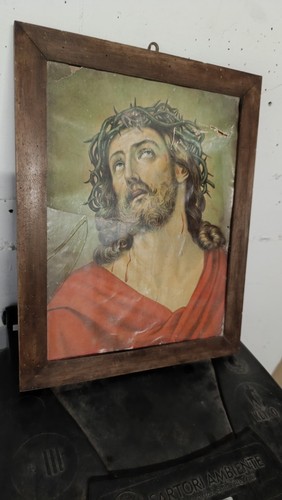 Stampa quadro vintage gesù - stampa,,
