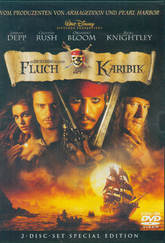 Dvd fluch der karibik johnny - fluch,