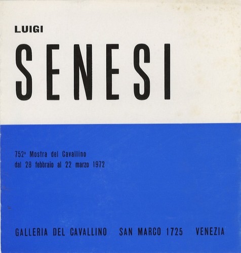 Luigi senesi 752a mostra - mostra, del