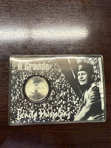 Moneta italia mussolini - italia, 20