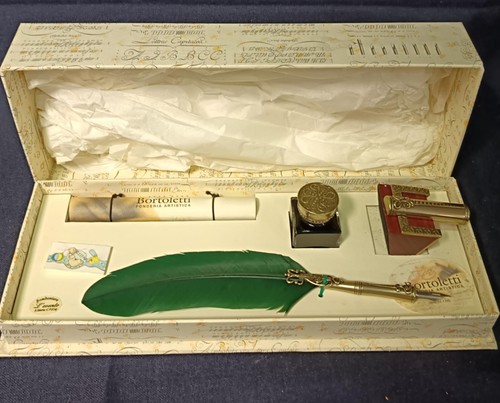 Set calligrafico vintage penna - vintage,