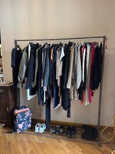 Stand Appendiabiti Ferro Battuto - Stile Urban ed Elegante - Pezzo Unico