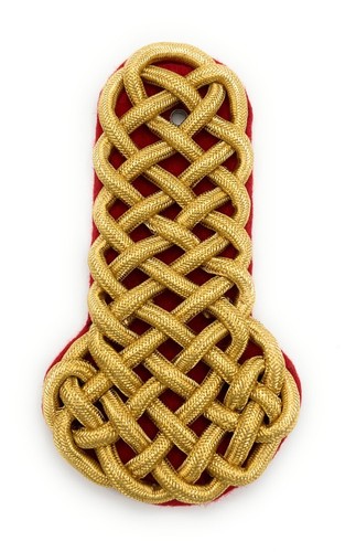 Shoulder board naval - shoulder, gold