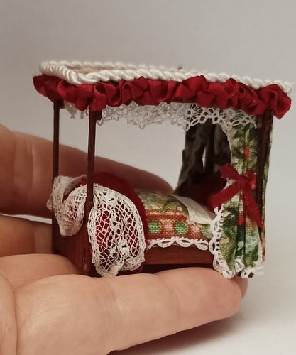 Letto baldacchino natalizio - letto,
