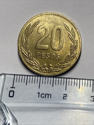 Moneta pesos colombia 1987 - 20,