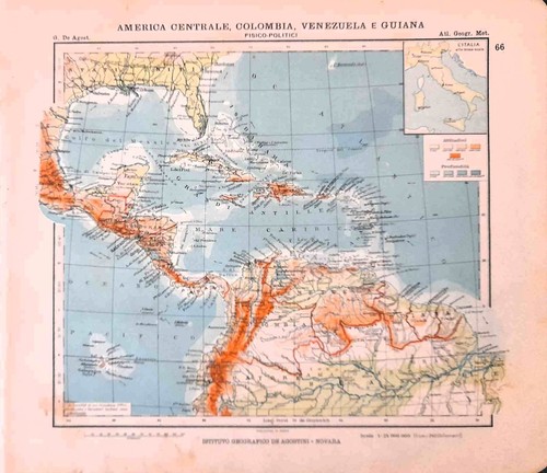 Carta geografica antica