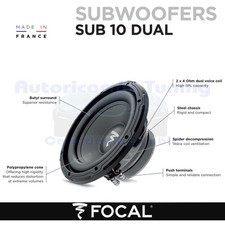 FOCAL SUB10 DUAL Subwoofer da