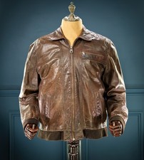 Giacca pelle aviatore bomber