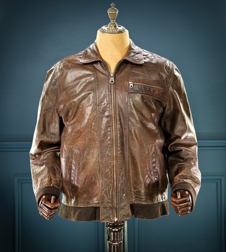 Giacca pelle aviatore - , bomber