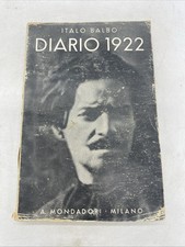 ITALO BALBO - DIARIO 1922 -