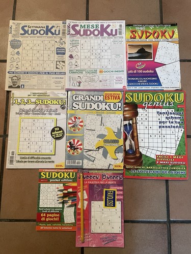 Riviste grandi sudoku - x, 8