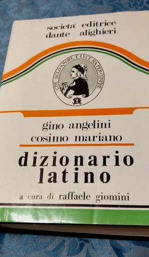 Dizionario latino angelini - dizionario,
