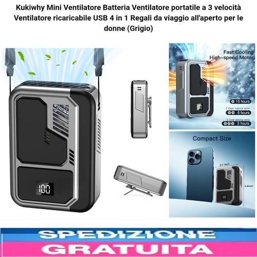 Mini ventilatore batteria - mini,