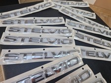 SCRITTA LOGO STELVIO ARGENTO