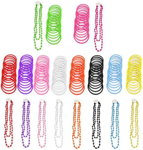 Braccialetti gommini neon - gommini, uv